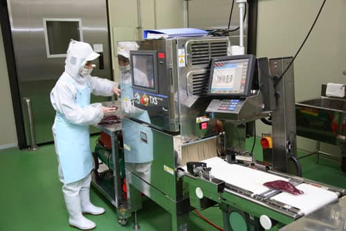 会津畜産の品質管理施設