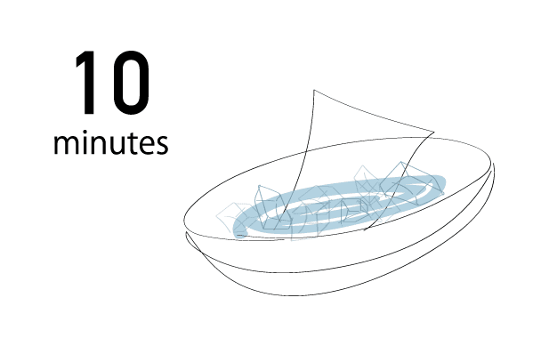 氷水で10分解凍